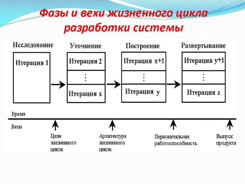 Фазы и вехи жизненного цикла разработки системы